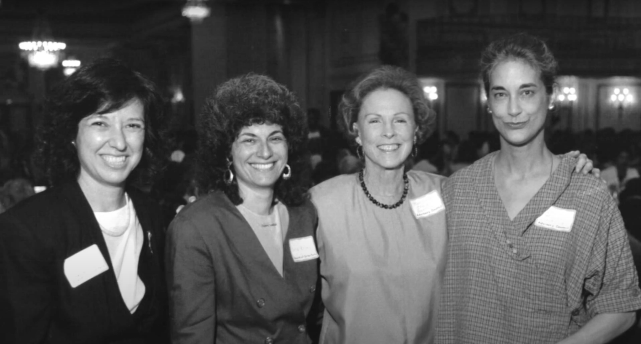 From left to right: Sunny Fischer, Iris Krieg, Marjorie Benton, and Lucia Woods Lindley.